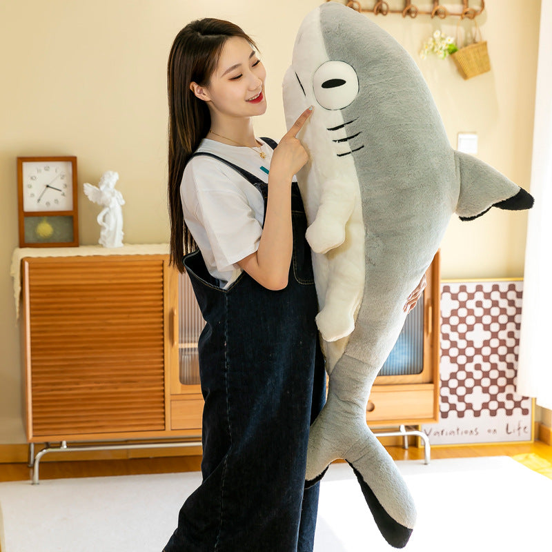 Cute Shark Doll Plush Toy - Decorative Plush Shark - Kawaiioo