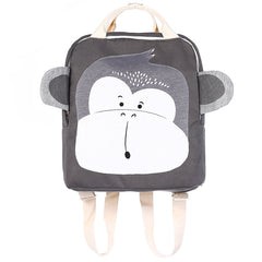 Cartoon Three-dimensional Animal Backpack Children's School Bag - Kawaiioo