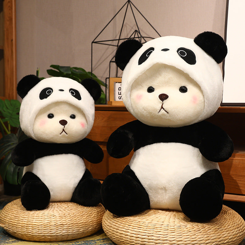 Little Bear Doll Transforming into Giant Panda Plush Toy - Kawaiioo