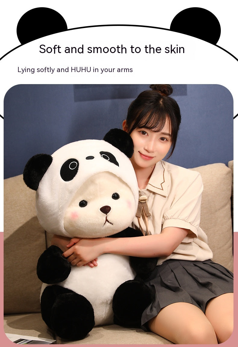 Little Bear Doll Transforming into Giant Panda Plush Toy - Kawaiioo