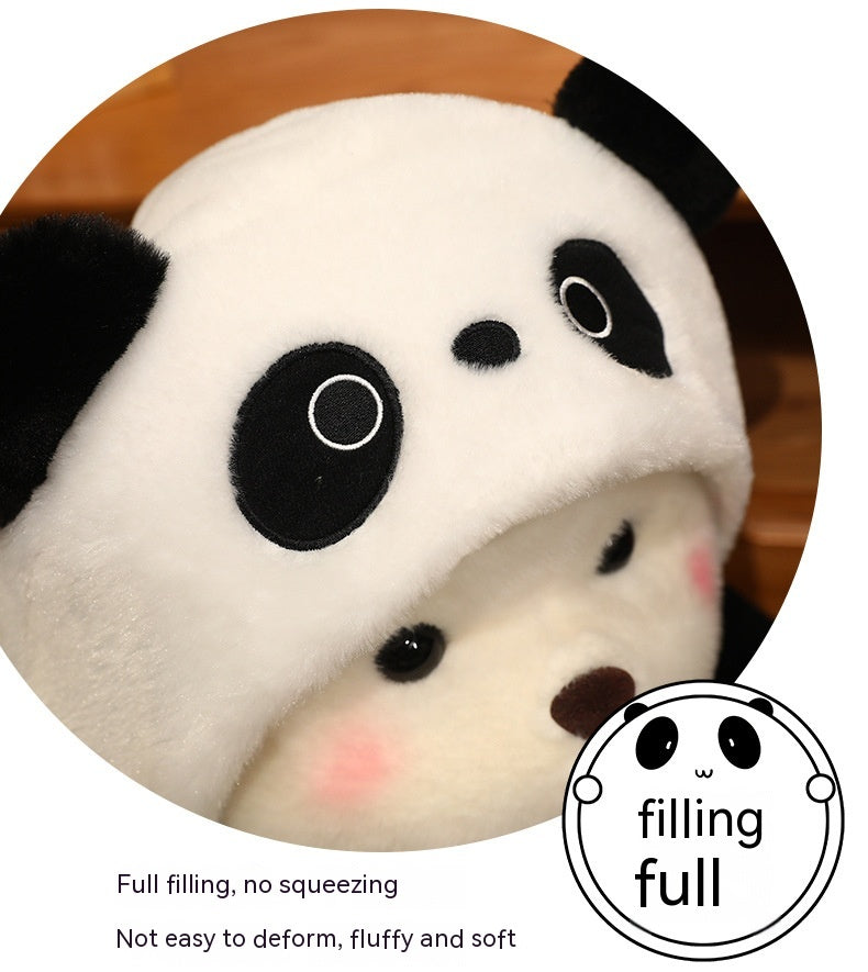 Little Bear Doll Transforming into Giant Panda Plush Toy - Kawaiioo