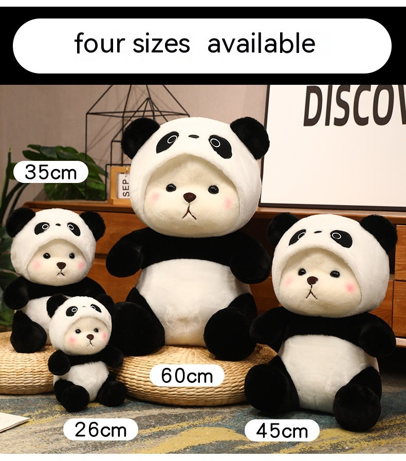 Little Bear Doll Transforming into Giant Panda Plush Toy - Kawaiioo