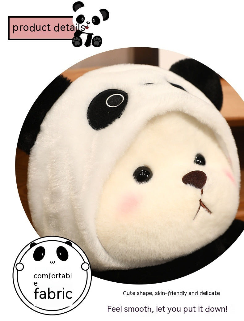 Little Bear Doll Transforming into Giant Panda Plush Toy - Kawaiioo