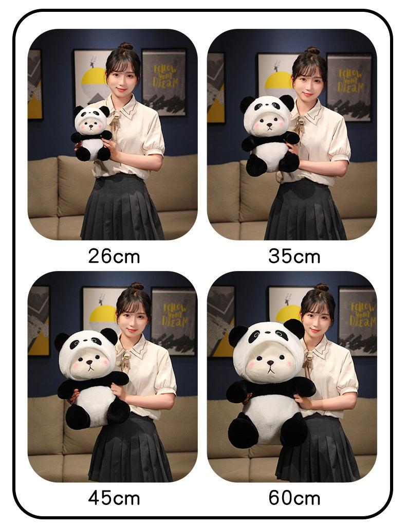 Little Bear Doll Transforming into Giant Panda Plush Toy - Kawaiioo