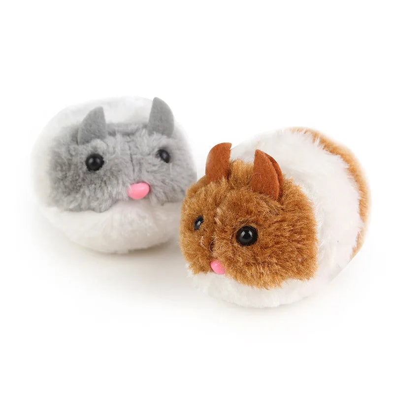 Cute Mouse Cat Toy - Interactive Plush with Shake Movement