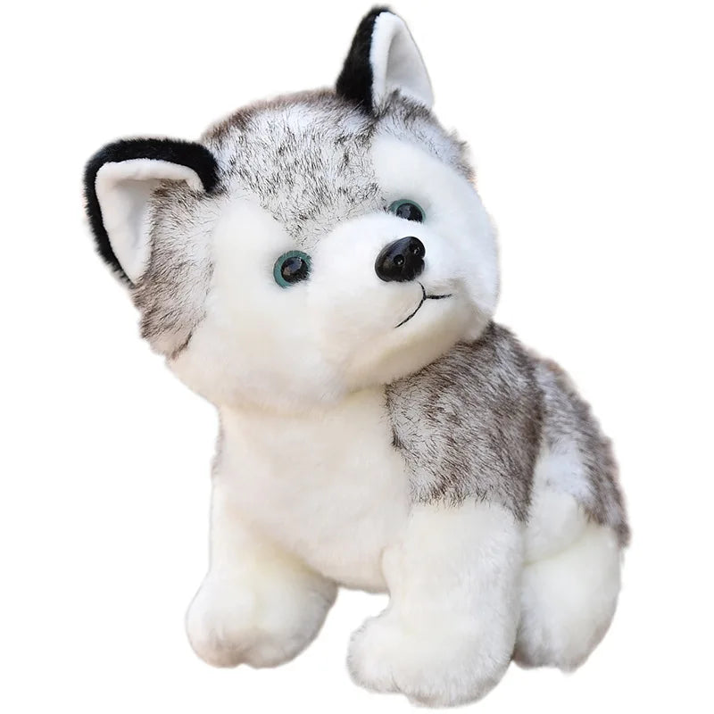 Kawaii Puppy Stuffed Toys - Cute 10/20cm Plush Husky Dolls