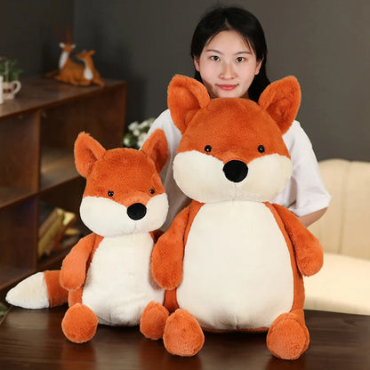 Kawaii Fox Doll - Cute Stuffed Animal Plush Toy for Kids