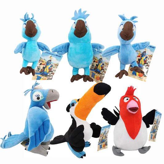 High Quality Rio Movie Plush Doll Set