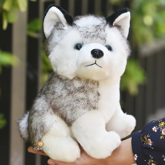 Kawaii Puppy Stuffed Toys - Cute 10/20cm Plush Husky Dolls