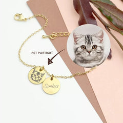 Pet Bracelet | kawaii Personalized Pet Memorial Bracelet - Kawaiioo