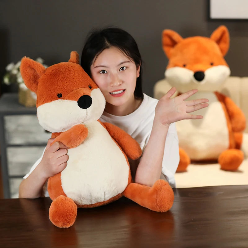 Kawaii Fox Plush Toy - Cute Gift for Kids, Soft & Cartoonish - Kawaiioo