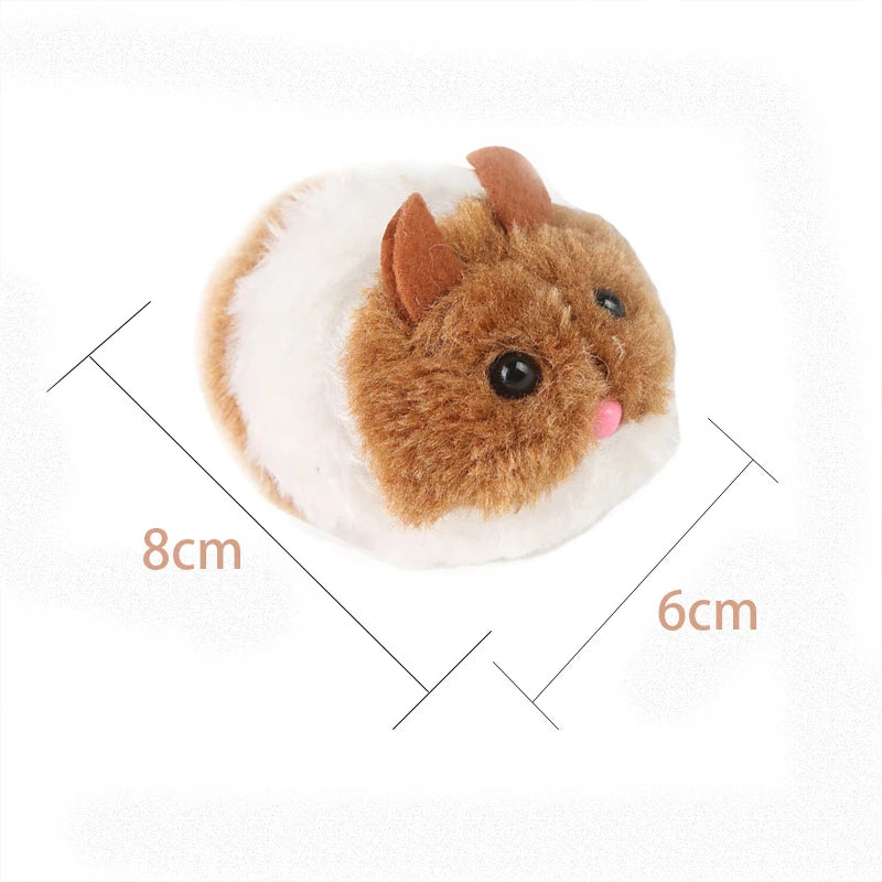 Cute Mouse Cat Toy - Interactive Plush with Shake Movement