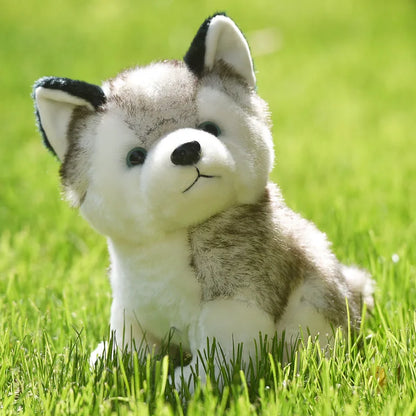 Kawaii Puppy Stuffed Toys - Cute 10/20cm Plush Husky Dolls