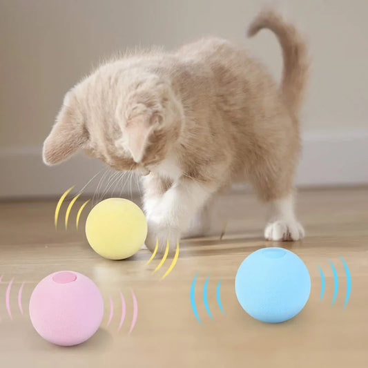 Cat Toy Ball - Stimulating Sounds & Catnip