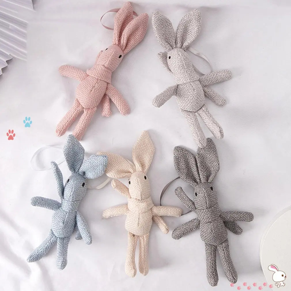 Rabbit Plush Toy - Stuffed Animal Keychain, Party Favor & Bouquet Doll - Kawaiioo