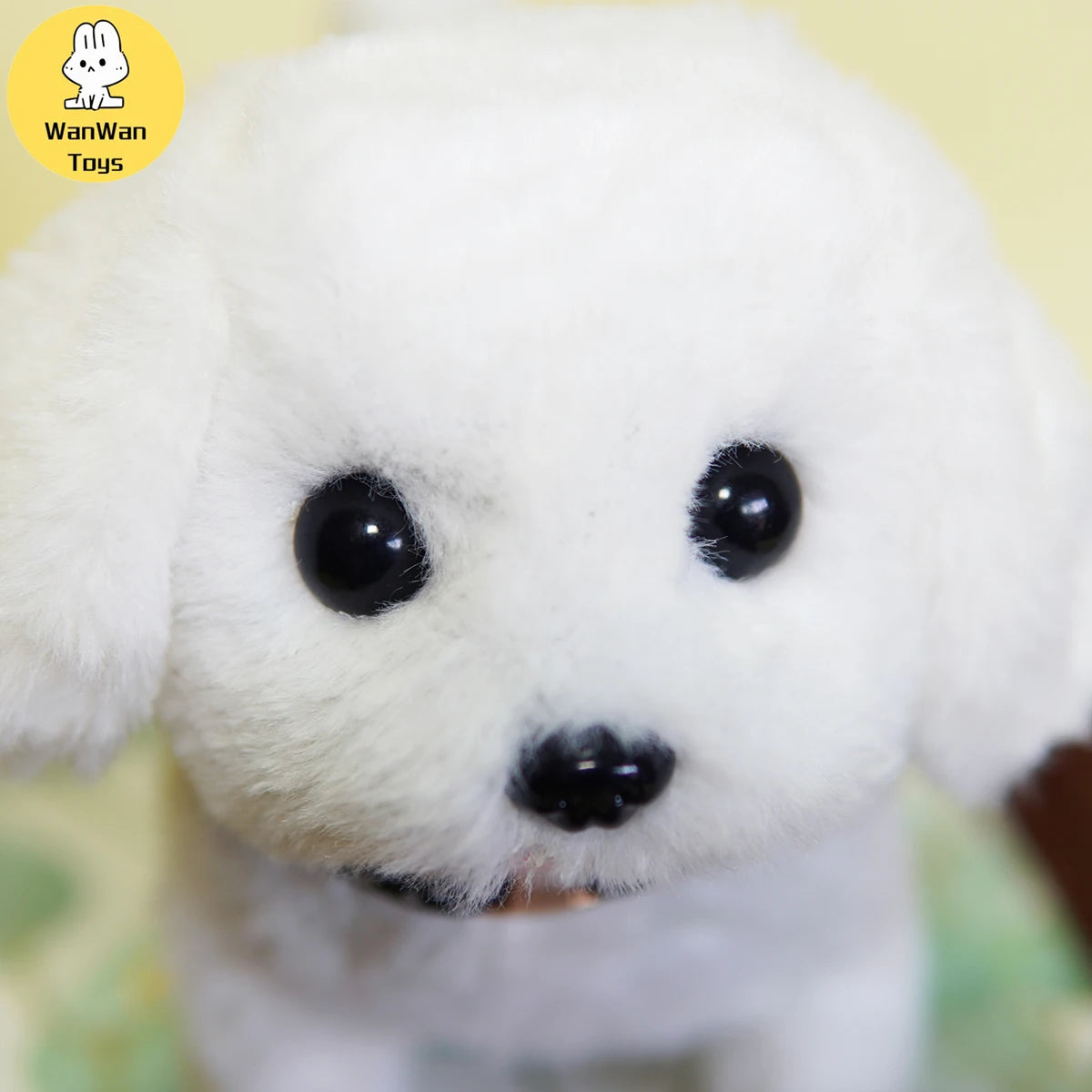 Interactive Plush Puppy - Walking, Barking, and Wagging Tail Toy - Kawaiioo