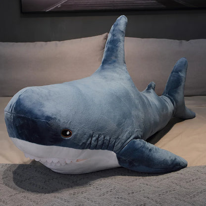 Stuffed Shark Plush Toy - 45/60cm Funny Sleeping Pillow for Kids