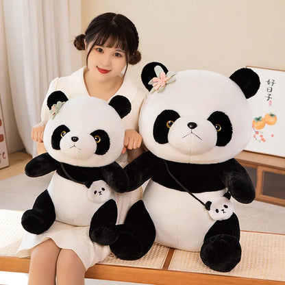 Panda Plush Toys - 25/30cm Soft Stuffed Cute Dolls for Kids