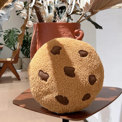 Ins Cookies Pillow - Cozy Plush Cookie Cushion for Sofa & Bedside