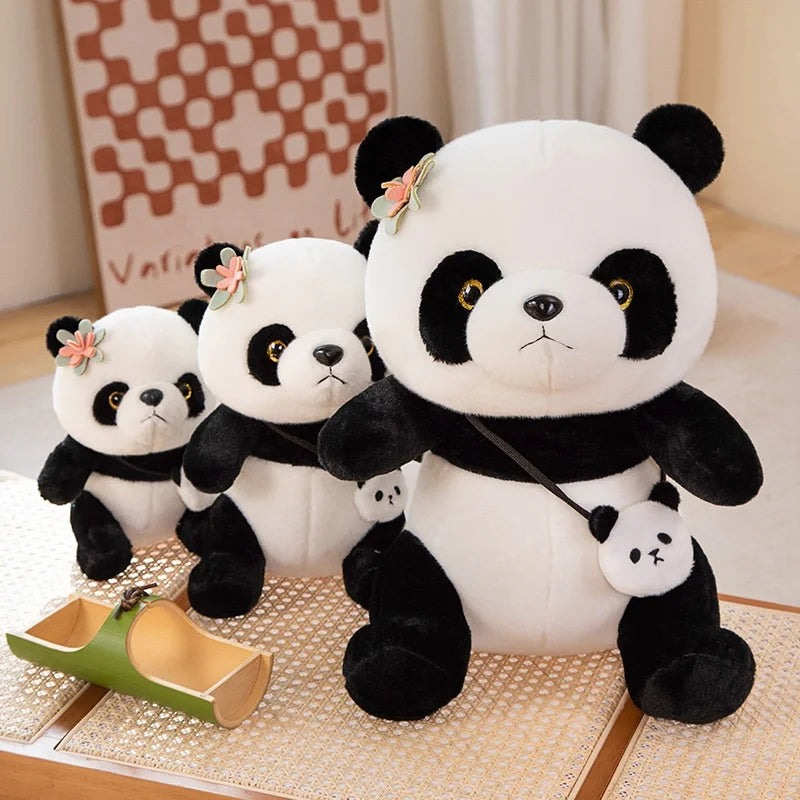 Panda Plush Toys - 25/30cm Soft Stuffed Cute Dolls for Kids