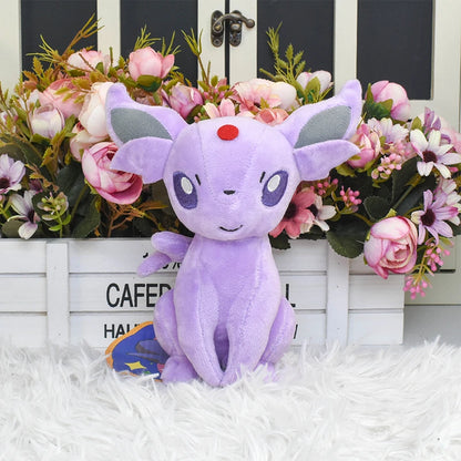 Pokemon Sitting Plush Toys - Umbreon, Eevee, Sylveon & More - Kawaiioo