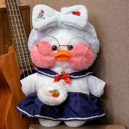 Lalafanfan Duck Plush Toy - 30cm Kawaii Doll, Soft Pillow Gift