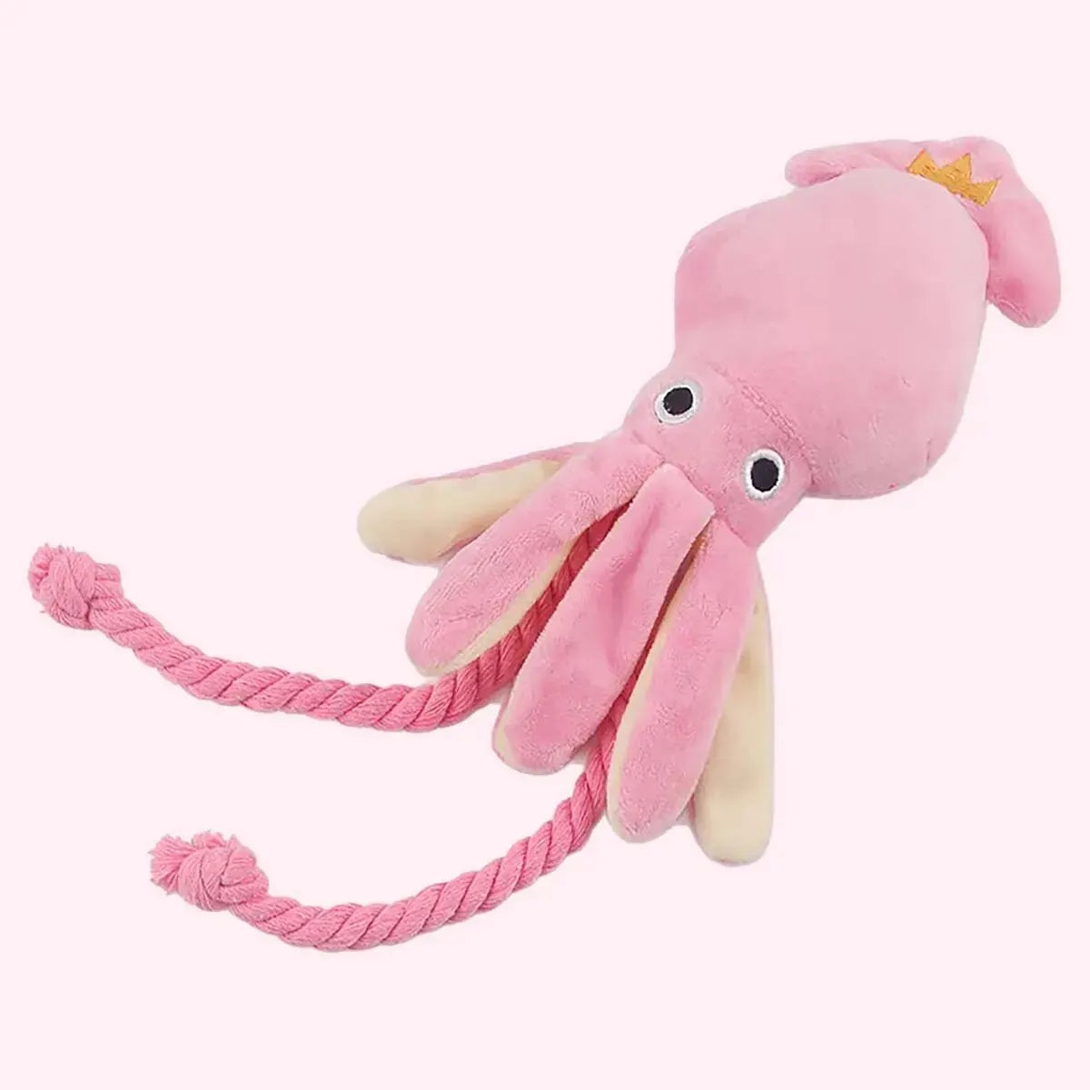 Supet Pet Octopus Plush Rope Toy: Bite-Resistant & Interactive Fun