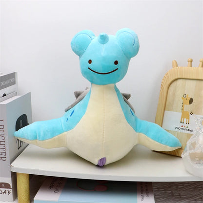 Kawaii Pokemon Fun Plush Toys - Reversible Ditto, Gengar & More - Kawaiioo