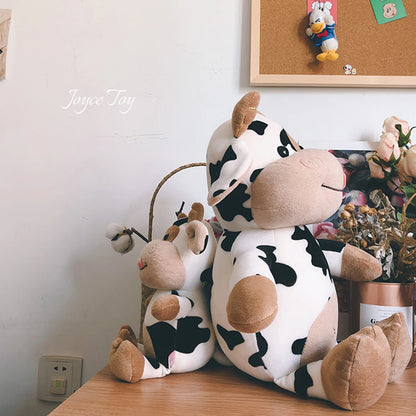 Cute Milk Cow Plush Toy - Stuffed Animal for Kids & Home Decor - Kawaiioo