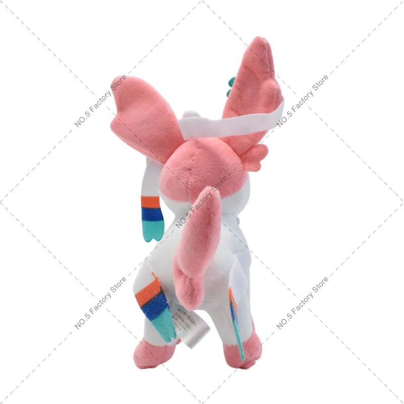 Pokemon Sylveon Plush Toy - 10-23cm Kawaii Eevee Stuffed Animal for Kids - Kawaiioo