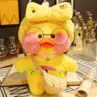 Lalafanfan Duck Plush Toy - 30cm Kawaii Doll, Soft Pillow Gift