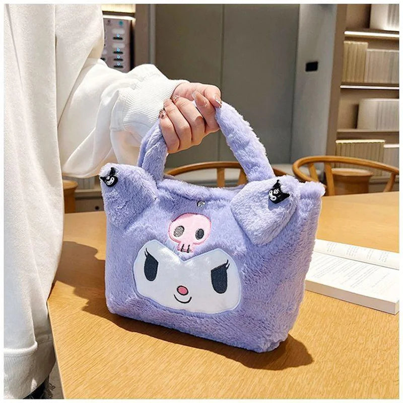 Sanrio Kuromi & Cinnamoroll Backpack - Plush Hello Kitty & My Melody - Kawaiioo