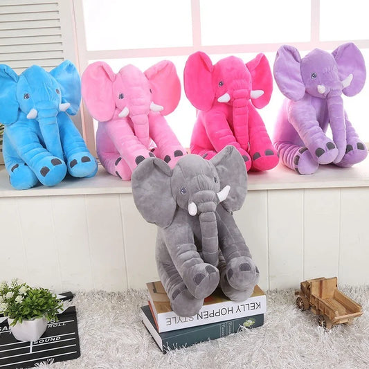 Fashion Animal Plush Elephant - Soft Stuffed Toy in 30/40/60cm