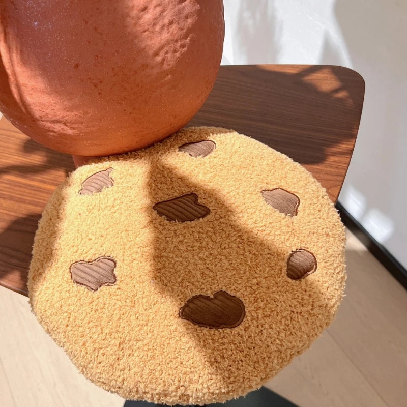 Ins Cookies Pillow - Cozy Plush Cookie Cushion for Sofa & Bedside