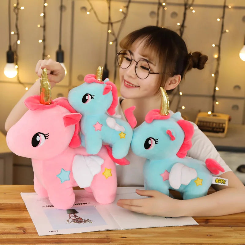 Unicorn Plush Toy - Sleeping Pillow & Stuffed Animal Doll - Kawaiioo