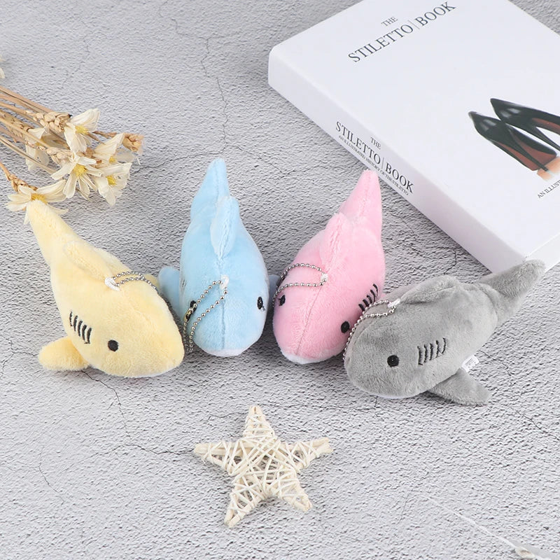 Shark Keychain Plush Toy - Mini Marine Animal Doll - Kawaiioo