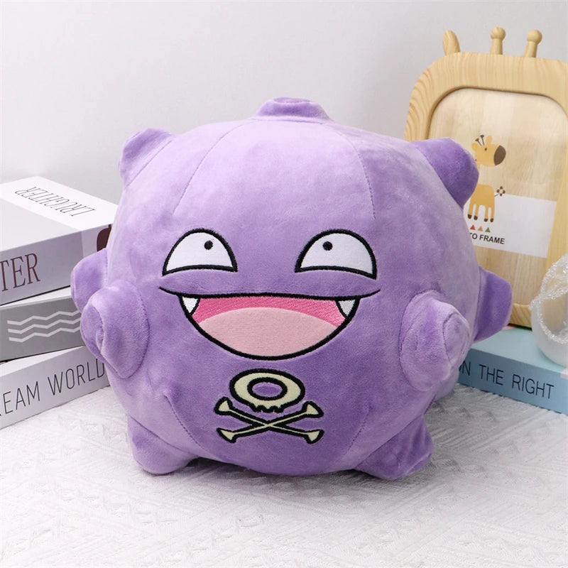 Kawaii Pokemon Fun Plush Toys - Reversible Ditto, Gengar & More - Kawaiioo