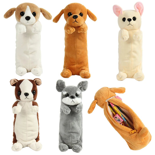 Cute Puppy Plush - Pencil Case - Kawaiioo