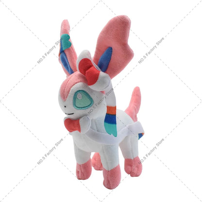 Pokemon Sylveon Plush Toy - 10-23cm Kawaii Eevee Stuffed Animal for Kids - Kawaiioo