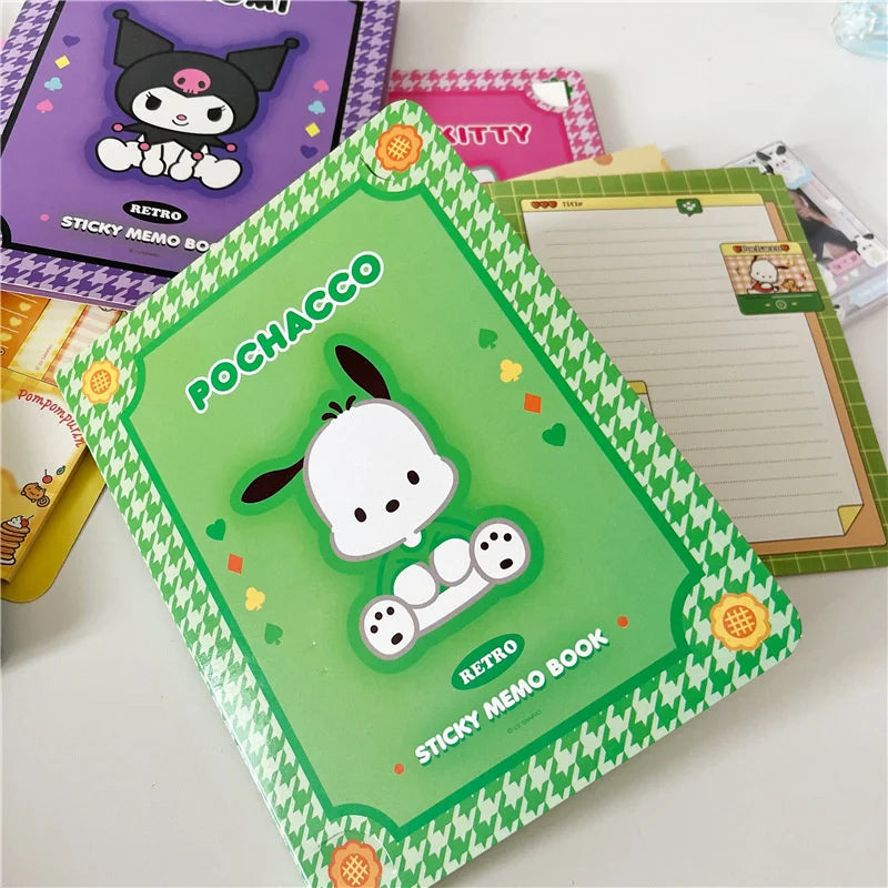 Sanrio Kawaii Notebook - My Melody, Kuromi, Hello Kitty Stationery