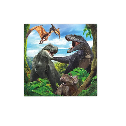 Jurassic Dinosaur Theme Disposable Tableware for Kids' Parties