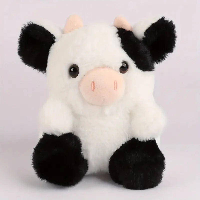 Kawaii Strawberry Cow Plushie - 20cm Soft Doll for Kids