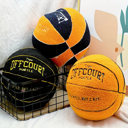 Basketball Plush Pillow - 25cm Soft Anime Stuffed Ball for Kids