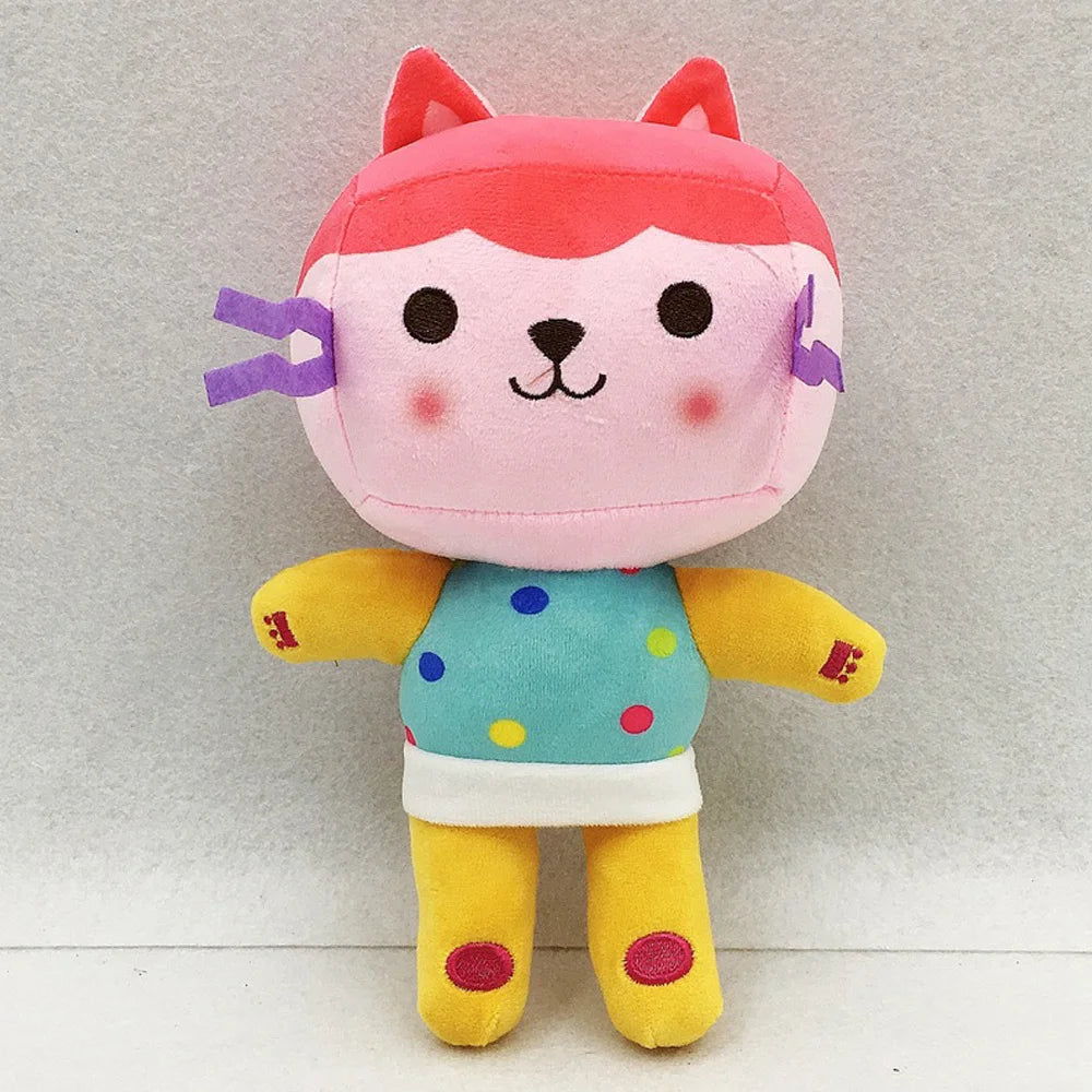 Gabby Dollhouse Plush Toys - Cute Cat & Mermaid Plushie Dolls for Kids - Kawaiioo