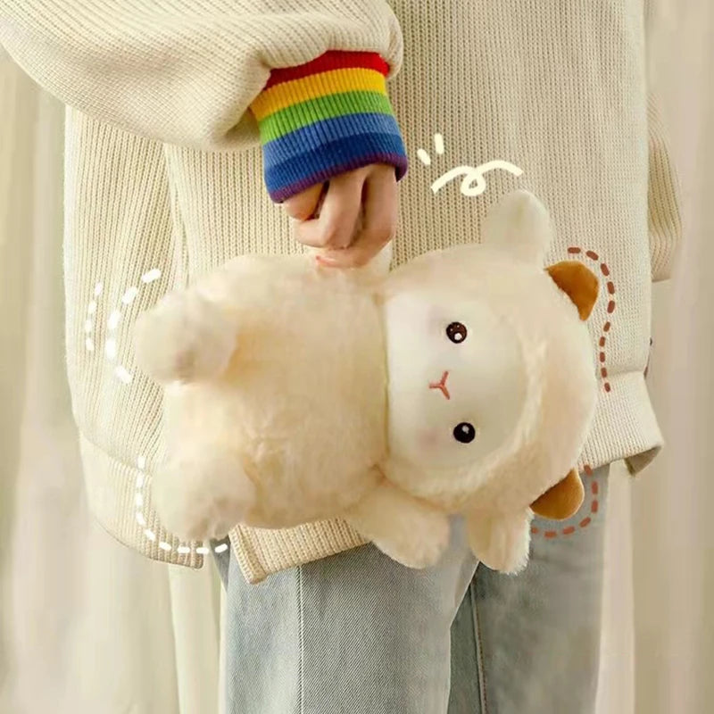 Cute Sheep Plush Dolls - 25CM Soft Kawaii Rabbit & Alpaca Toys - Kawaiioo