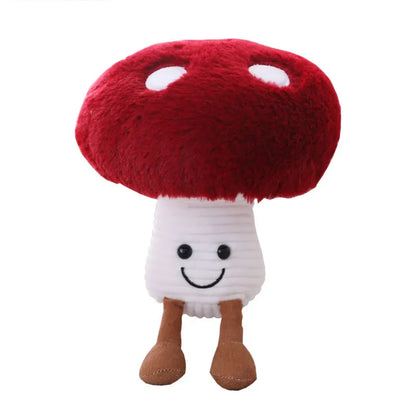 Mushroom Plush Pillow - Soft Stuffed Toy & Office Decor - Kawaiioo