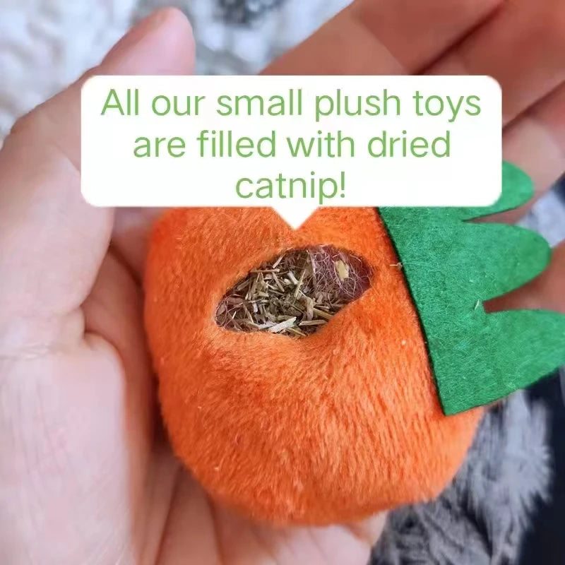 Cute Plush Elk Cat Toy - Christmas Treats for Cats