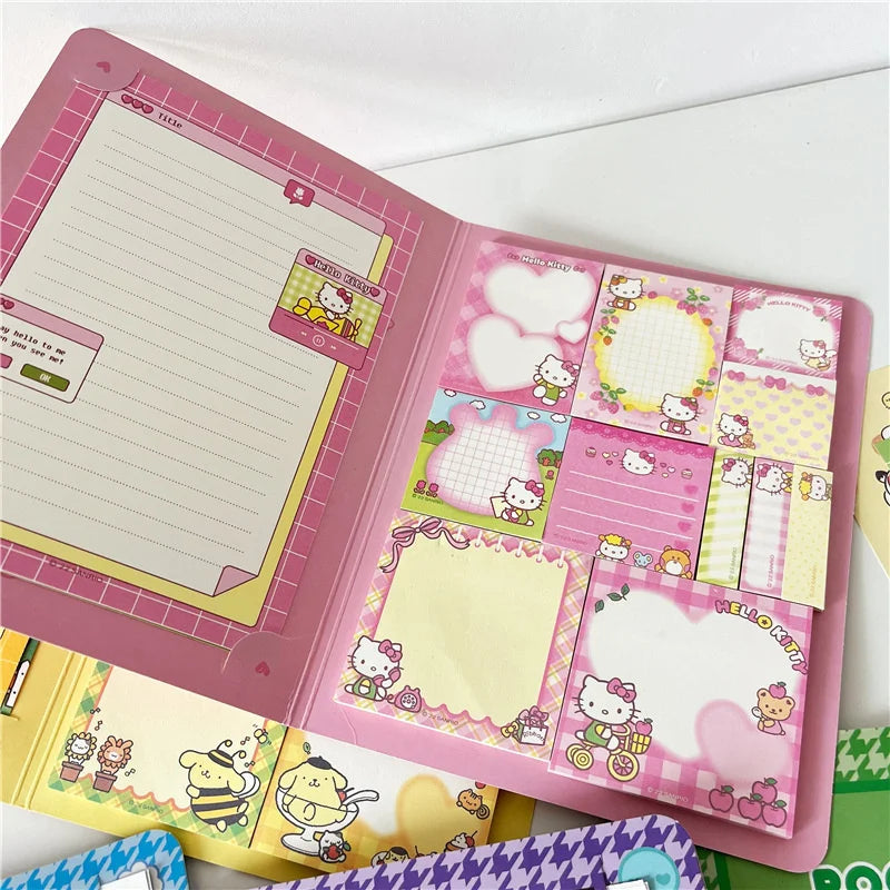 Sanrio Kawaii Notebook - My Melody, Kuromi, Hello Kitty Stationery