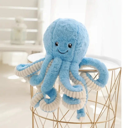 Kawaii Octopus Plush Pendant - 2 Sizes, Soft Stuffed Animal - Kawaiioo