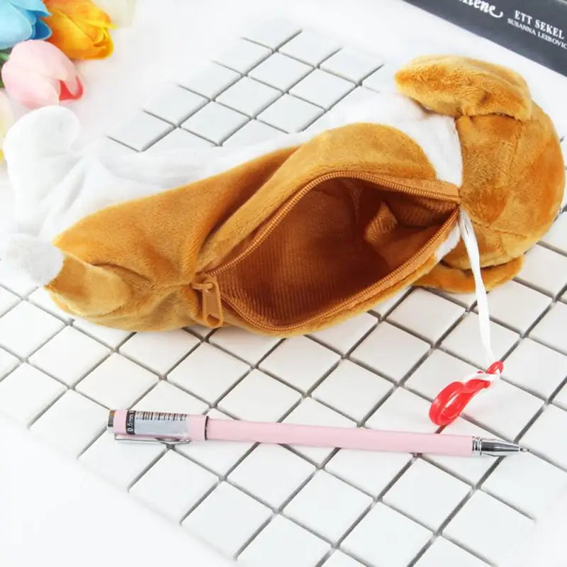 Cute Puppy Plush - Pencil Case - Kawaiioo